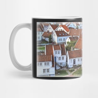 Rooftops of Gamle Stavanger Mug